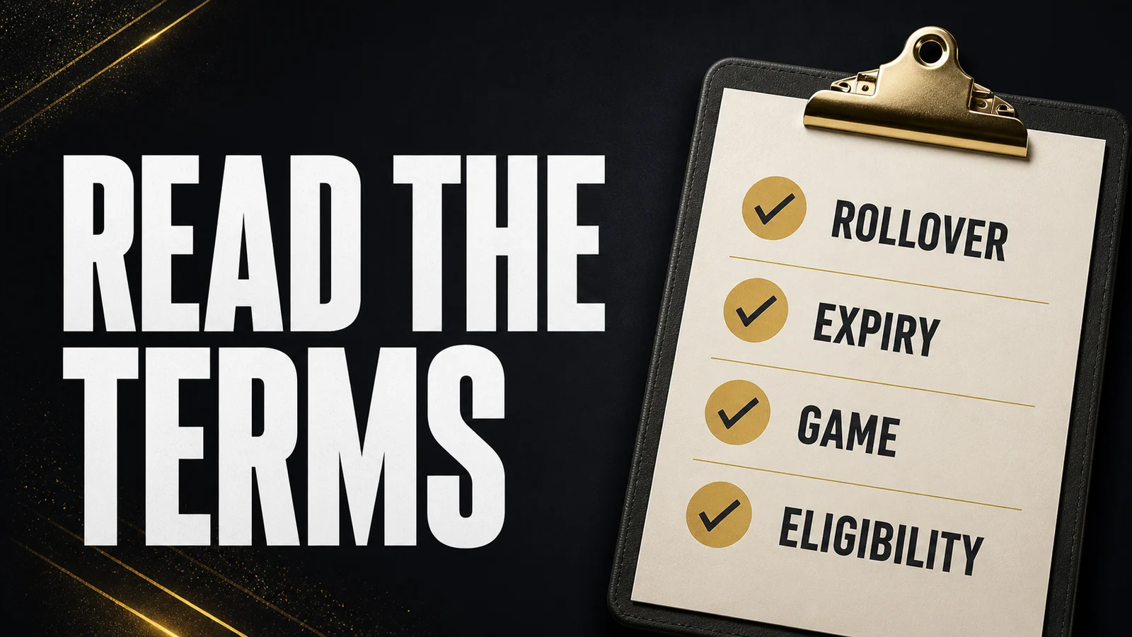 Casino Bonus Wagering Requirements Explained for Philippine Players checklist illustration