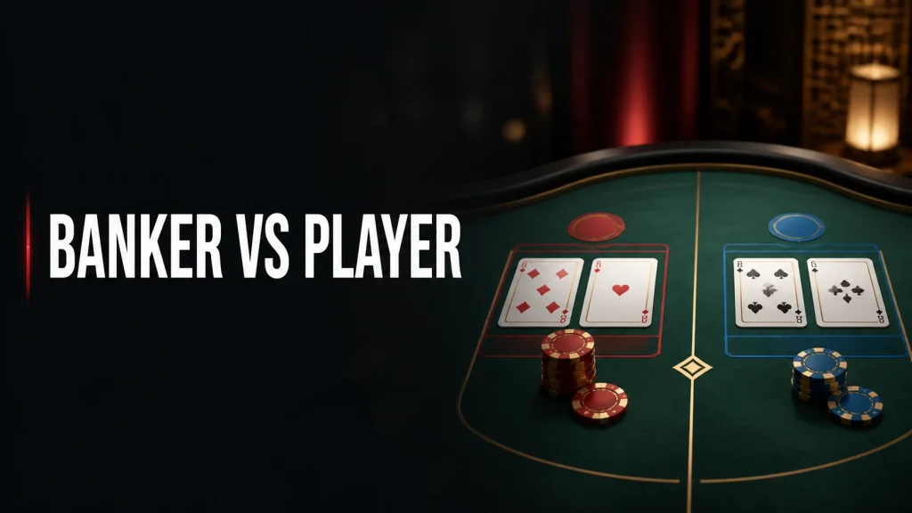 Baccarat Banker versus Player featured comparison image for Filipino players