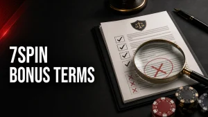 7Spin bonus Philippines featured terms checklist image for Filipino players