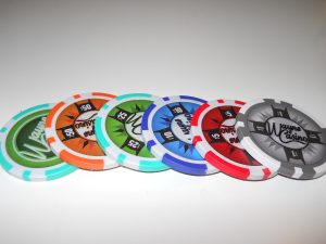 Casino poker chips